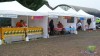 Vue des divers stands